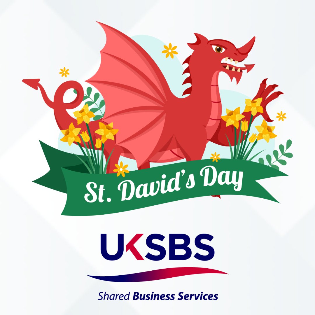 UKSBS's tweet photo. Dydd Gŵyl Dewi Hapus!
Happy Saint David's day to our clients in Wales and all of our super UKSBS team based at our office in Newport.

#StDavidsDay https://t.co/0TMuKNddBE