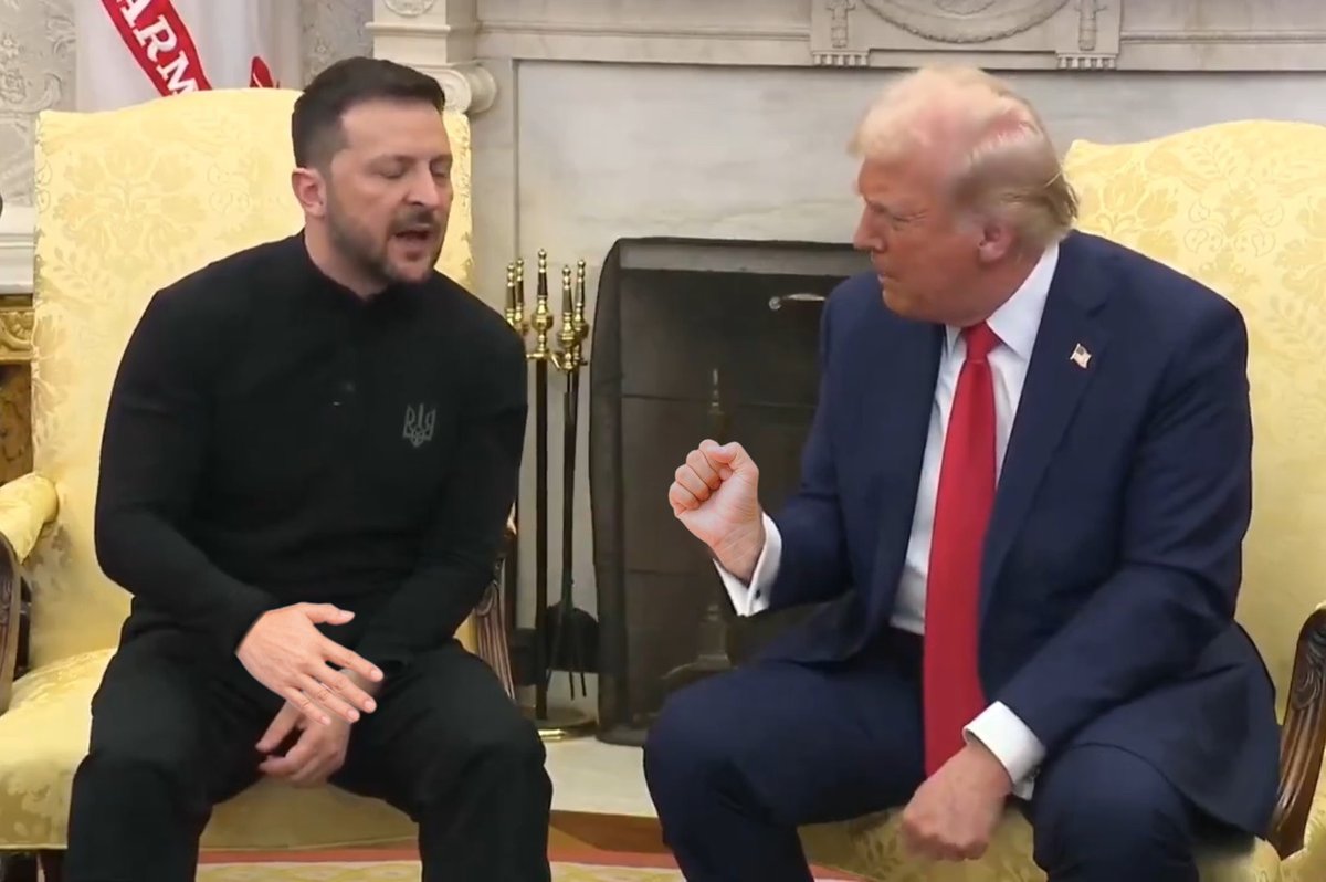 ZELENSKY 3️⃣ – 0️⃣ TRUMP