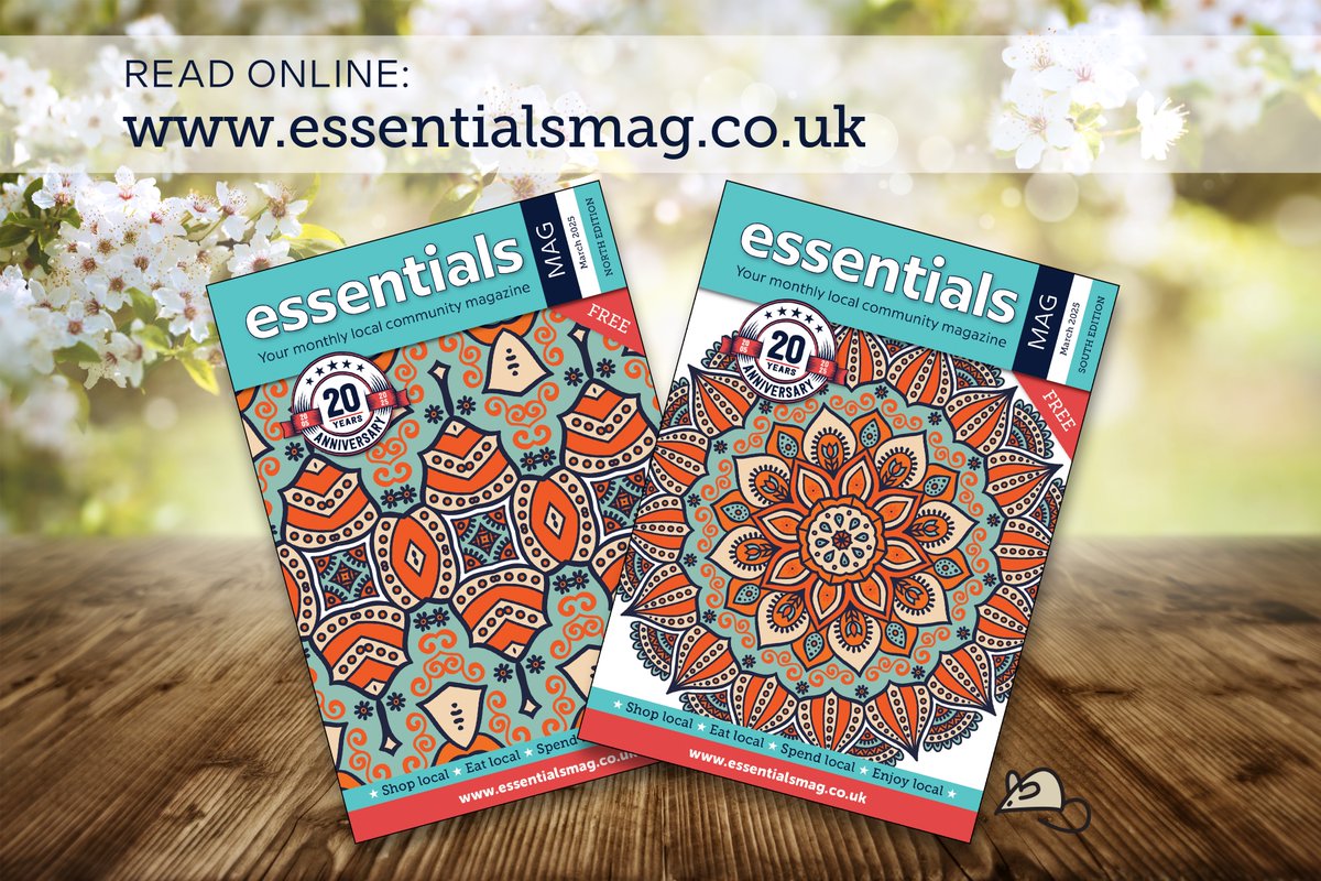 EssentialsMAG1's tweet image. The March editions of EssentialsMAG are out now! Watch your letterbox for the latest #Wrexham community news, events, and features. You can also read our magazines online at: essentialsmag.co.uk

#EssentialsMAG #CommunityNews #wrexham #chester #community #localbusiness