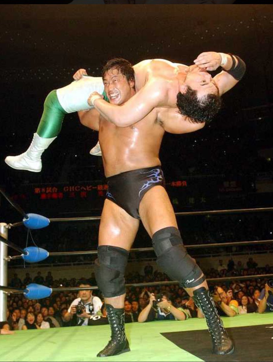 22年前の今日 2003年3月1日日本武道館で三沢さんとGHCヘビー級選手権を