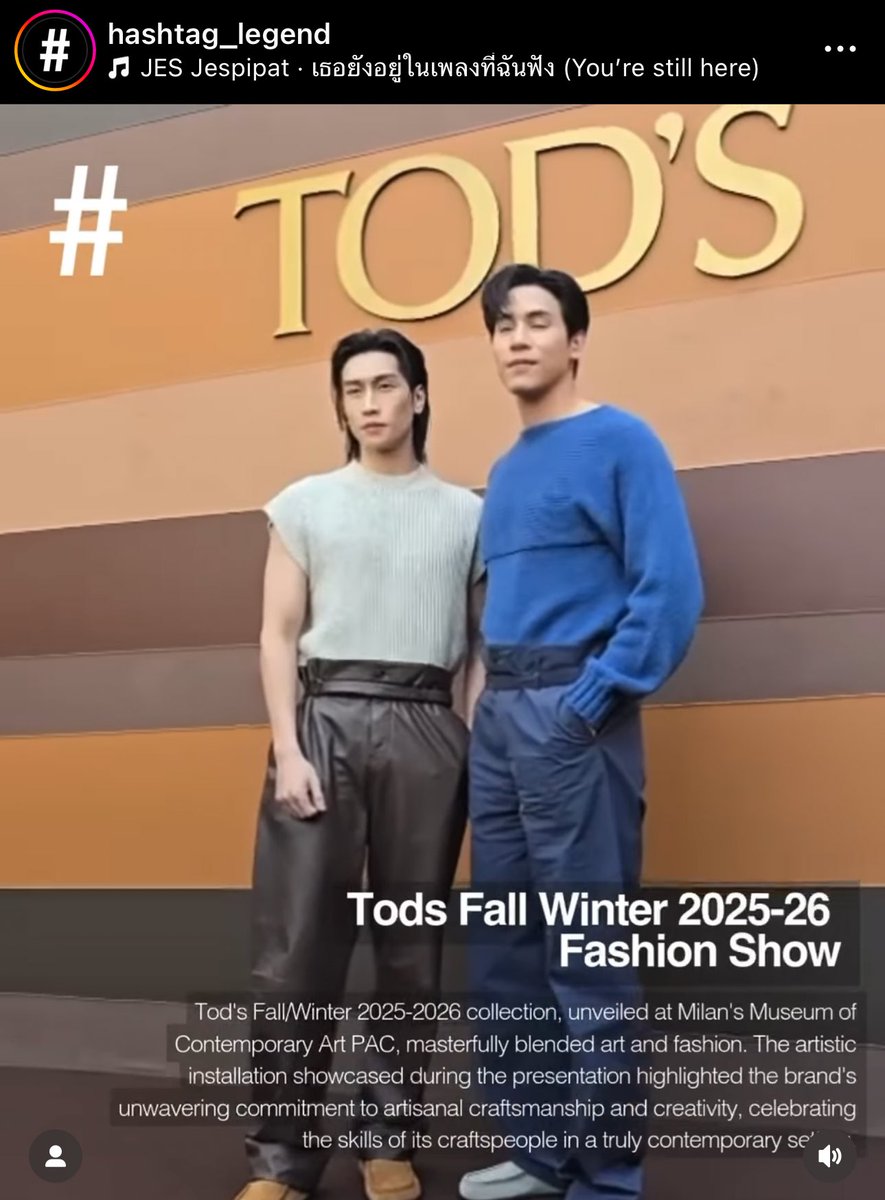 i90934594's tweet image. แกรเอ้ย #hashtag_legend ใช้เพลงพี่ #Jesjpp ประกอบคลิป น้ำตาจะไหล 🥲

JESBIBLE X TODS IN MILAN
#JesBibleTodsFW25
#Tods #TodsFW25 #TodsThailand
#BibleWichapas