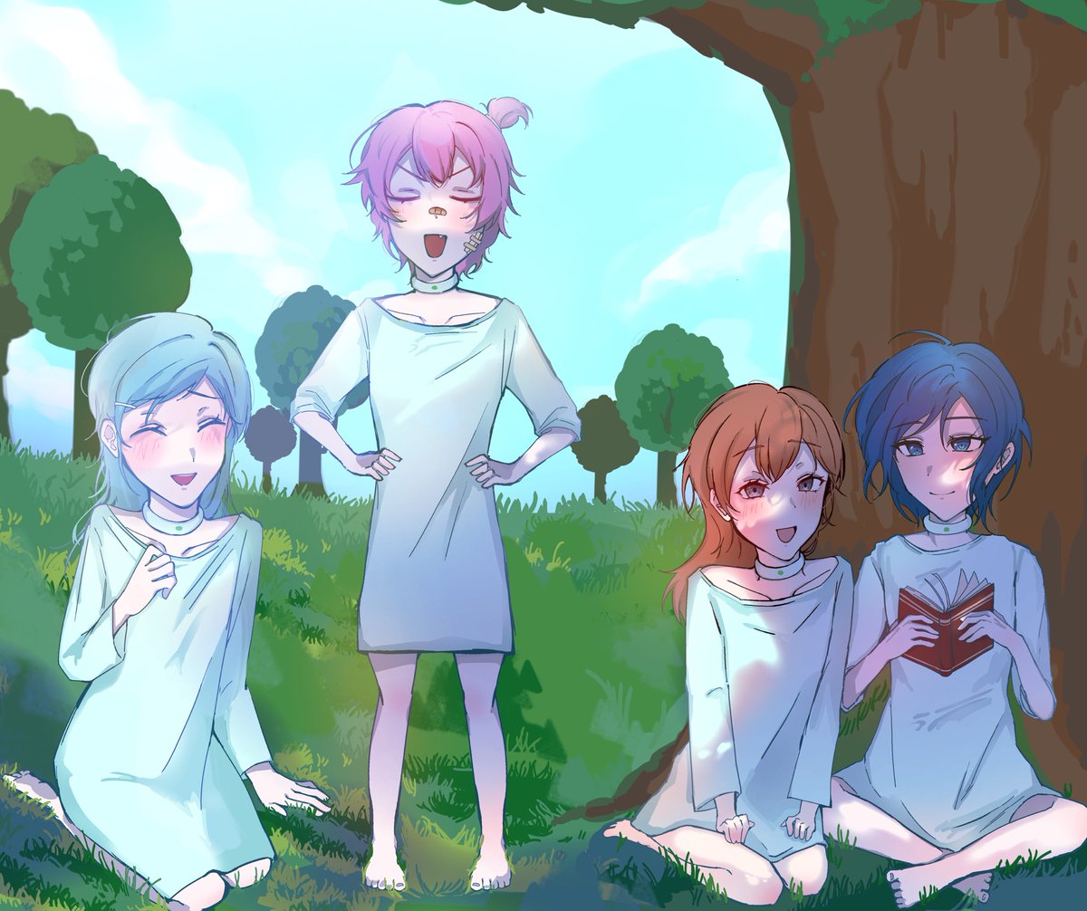 prjctworldstage's tweet image. “I bet our singing voice combined is much better than those penguins!”

#ProjectWorldStage #PWS #prsk__FA