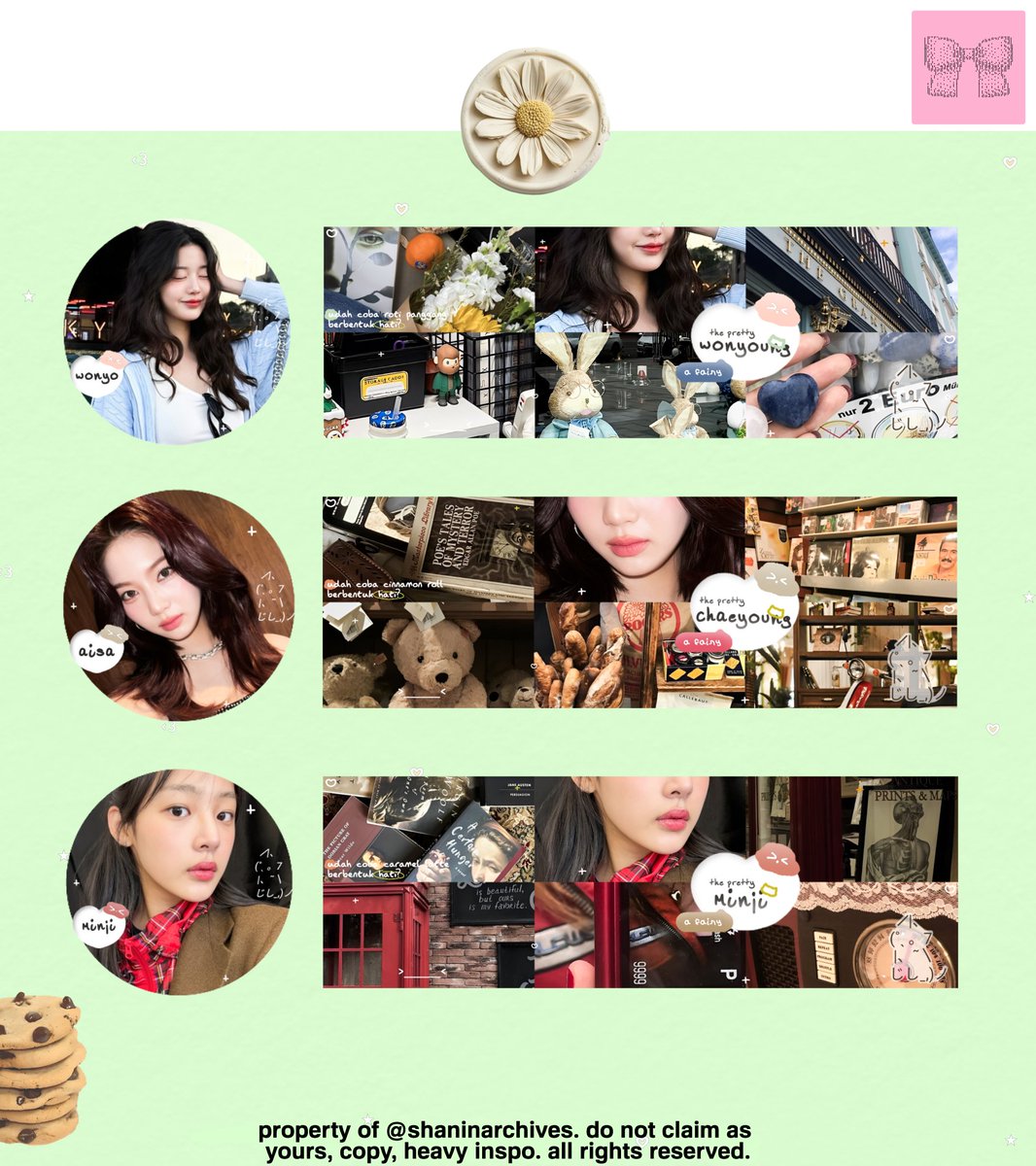 repost are highly appreciated!

haloo, aku punya ready stock gg 12k/each, sudah free retext yang bisa dijemput sekarang lewat dm yaa! oiya dmnya sesuai alt, oke? ayoo jajaann! 🏹💗

#zonauang #zonajajan