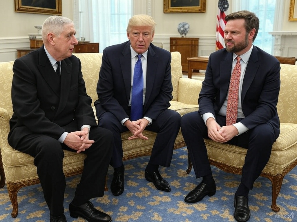 Donald Trump à Charles de Gaulle le 28 février 1944 :

« Je veux la paix donc vous allez définitivement céder à l'honorable Hitler la moitié nord de la France, dont Paris, et vous allez nous céder 30% de votre PIB pendant les 10 prochaines années.

Si jamais Hitler s'attaque à ce