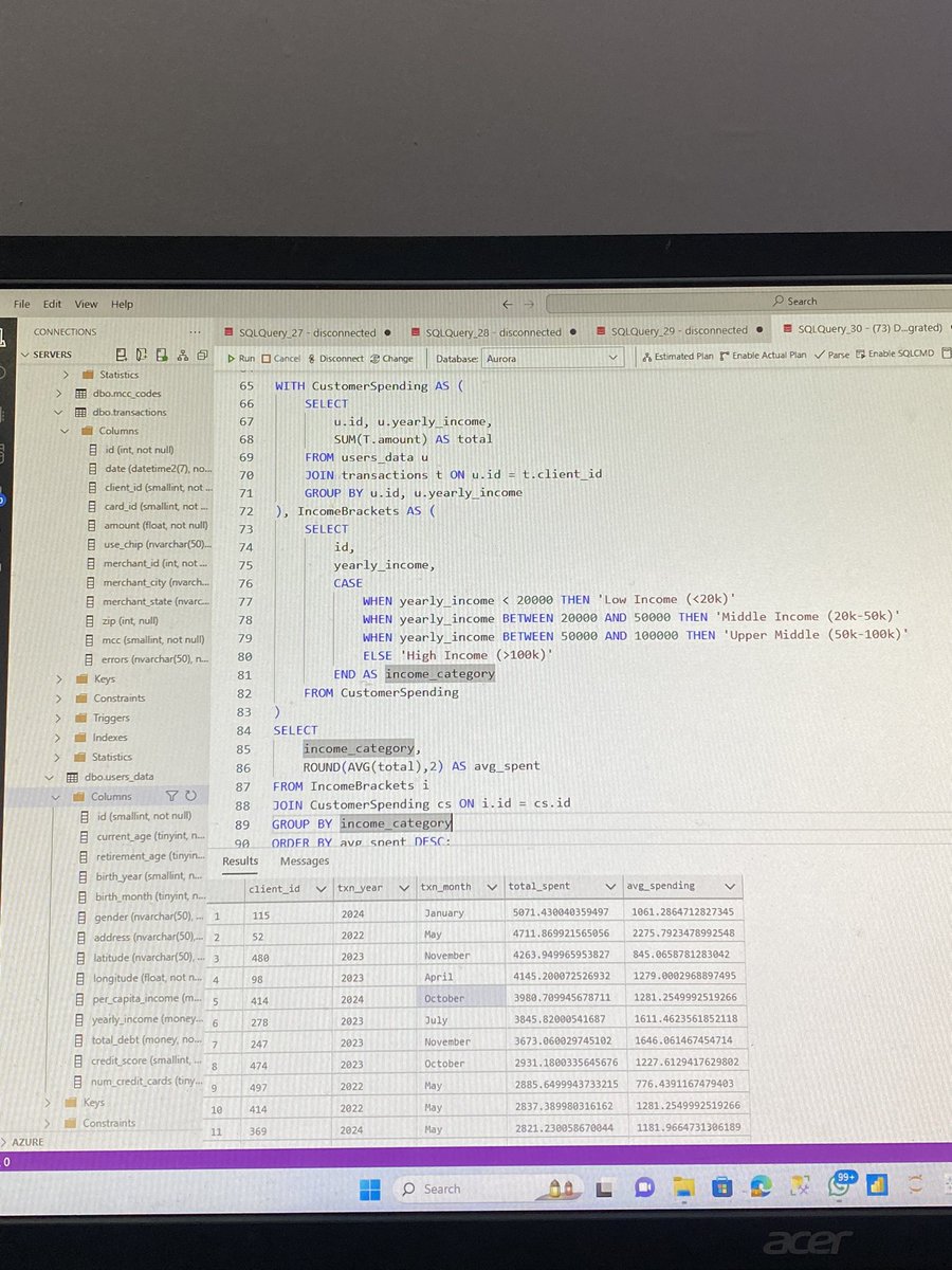 iam_Uchenna's tweet image. I use SQL to help businesses make informed and data driven decisions. ❤️