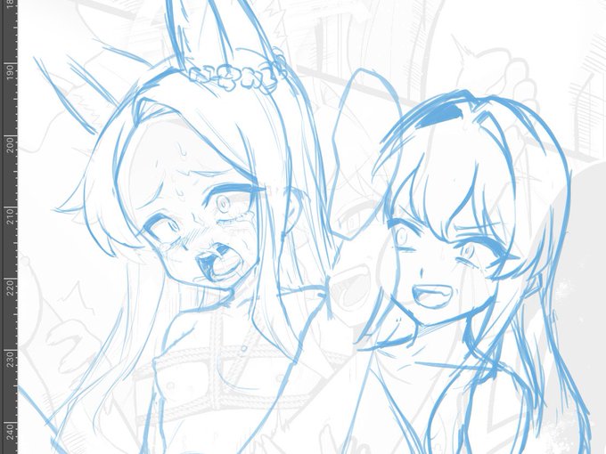 ほぼ違う絵にしてる… 