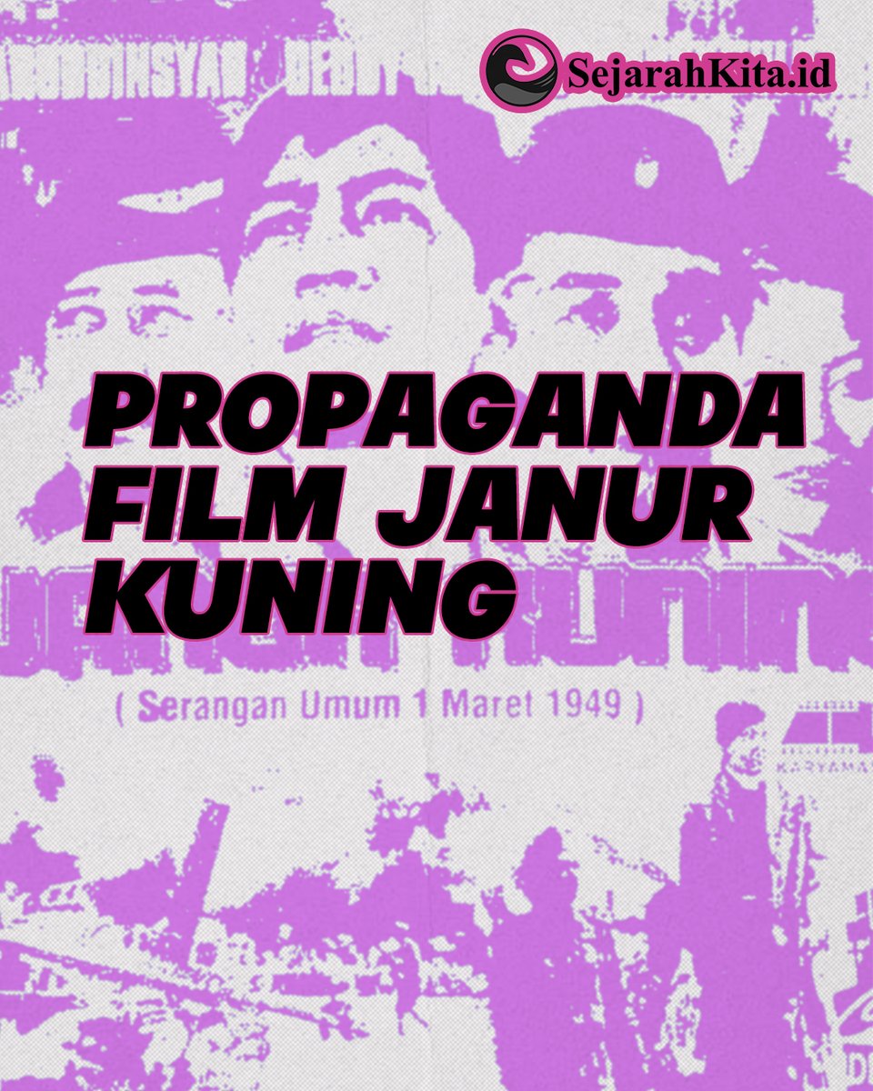 idsejarahkita's tweet photo. PROPAGANDA FILM JANUR KUNING

Film Janur Kuning (1979) adalah contoh nyata bagaimana film digunakan sebagai alat propaganda oleh rezim Orde Baru. https://t.co/KL5nAsYVRU