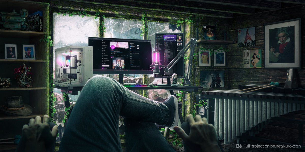 The Lost Study | Photo manipulation art 🎨

Full project link below