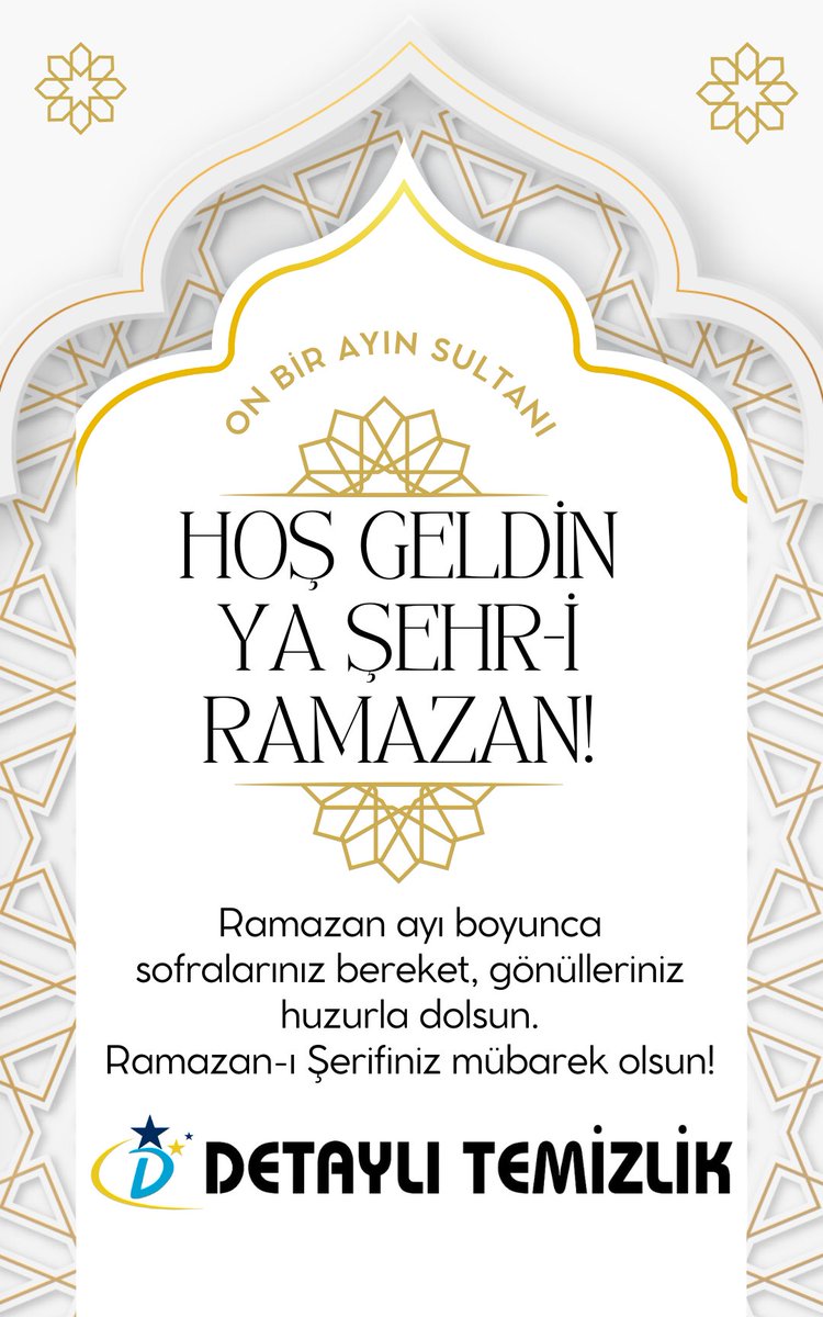 #Ramazan rahmet ve bereketin bol olduğu kalpleri temizleyen bir zaman dilimidir.
Hep birlikte sağlık huzur ve mutluluk içinde geçirmeniz dileğiyle.
Ramazan ayımız mübarek olsun.