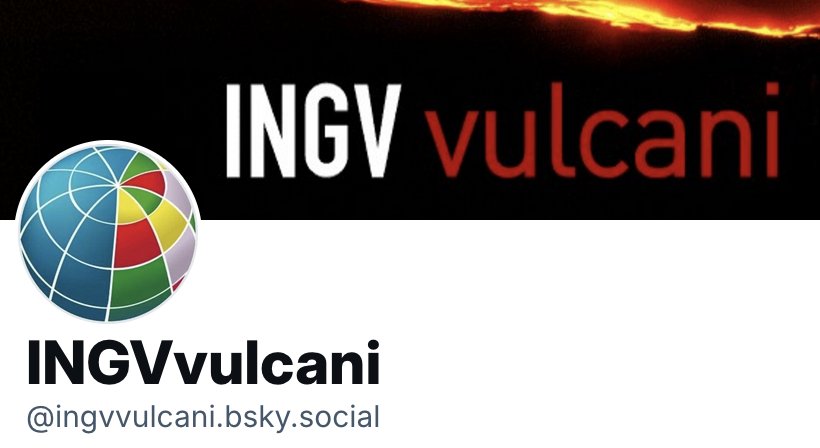 The times they are a-changin': tutti i nostri followers sono invitati a seguirci sul nuovo account riportato nella foto sotto. Con mille ringraziamenti, lo staff di INGVvulcani.