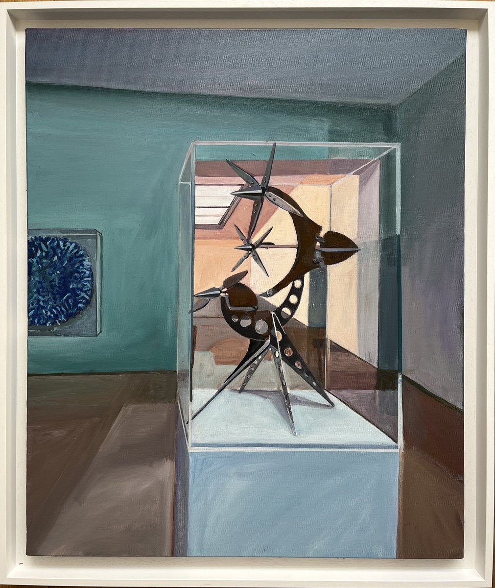 pascalberger691's tweet photo. «KLEIN D ŒIL A YVES »,peinture, acrylique sur toile de série 2025.
Un point de réalité, « sculpture en acier, peint de la série aérienne », au musée sprengel de Hanovre. #art #museum #abstractiongeometrique #peinture #sculpture #contemporyartist #contemporaryart #abstracart https://t.co/bWOjmSAH5p