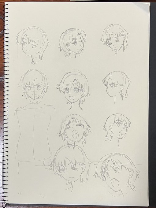 模写もしゃと一部練習
う〜ん全ページ模写したらすごい力になりそう
まったり描いていこう 