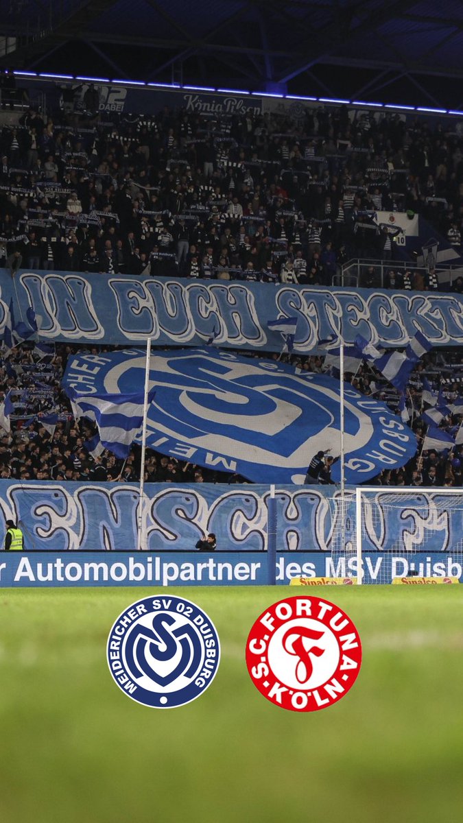 MSVDuisburgENG's tweet photo. Another cup final.
🆚 Fortuna Köln
🕑 1pm (GMT)
🏟️ Home 💙
📲 Live Updates
📺 LEAGUES
#MSV #Duisburg #RLWest #MSVFOR https://t.co/sDNceoHF8k