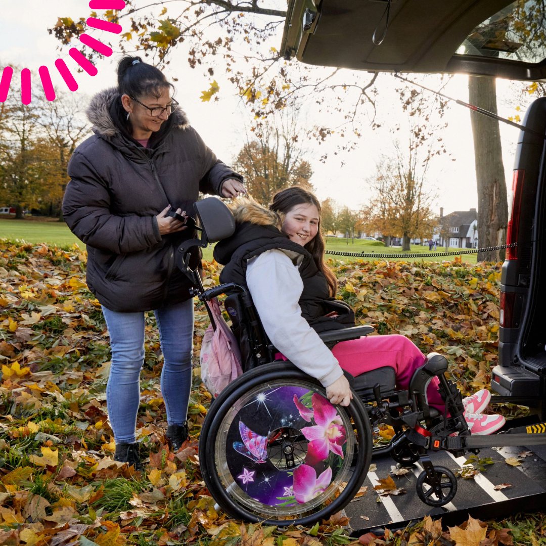 “Having a wheelchair means I can be independent going about college."

In celebration of #InternationalWheelchairDay we caught up with Becky, who received a grant for her vehicle, on the positive impact of her wheelchair: bit.ly/3Xo18AV
