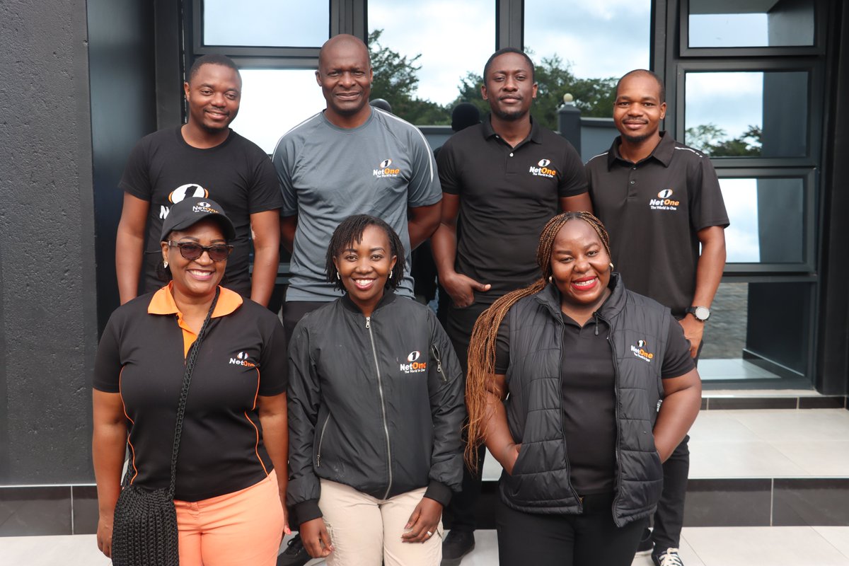 NetOneCellular's tweet photo. #TeamNetOne in Hwange ๐งก๐ฅ Ready to go! https://t.co/FSW7NX3Jeo