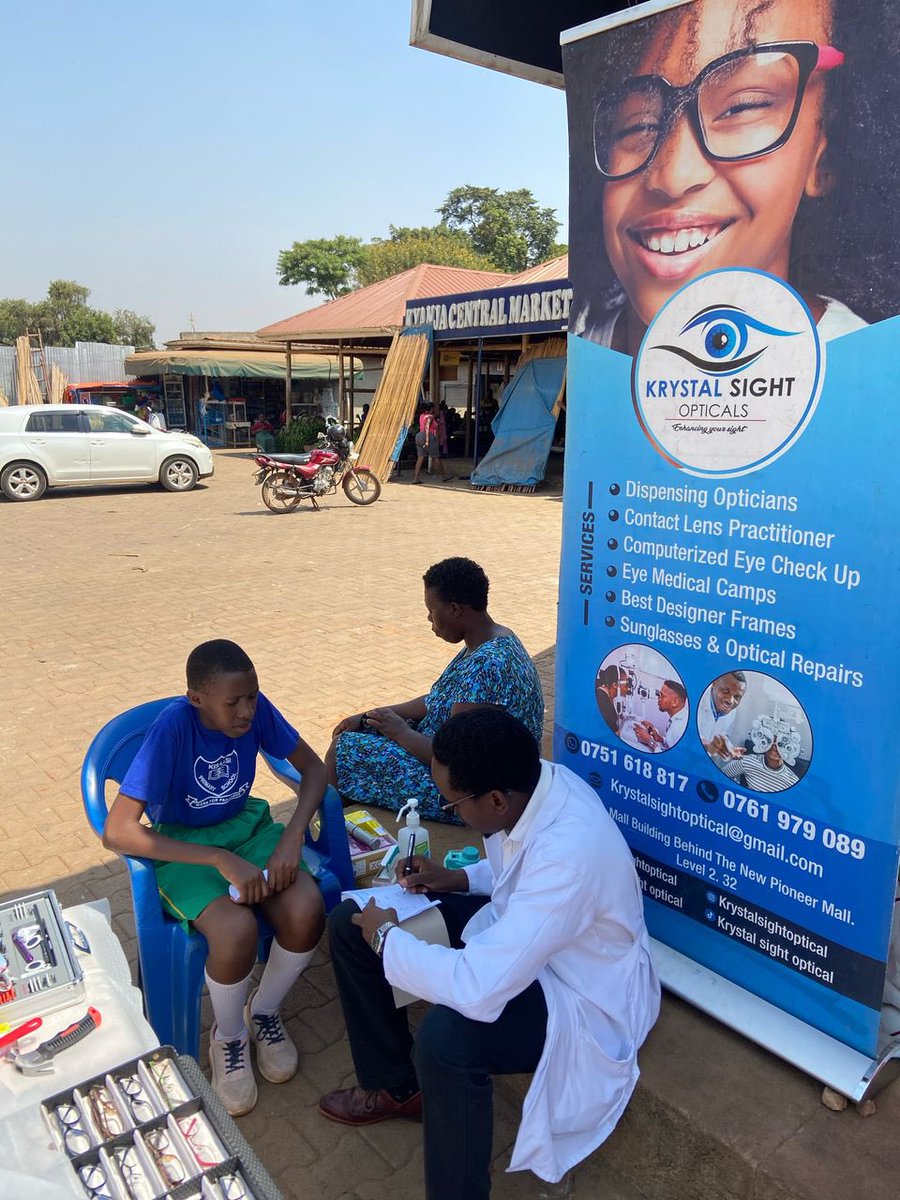KrystalsightOpt's tweet photo. Bringing the eye care services closer to you .
📍Kyanja Central Market
#KrystalsightOpticals
#Enhancingyoursight https://t.co/yicavBBA7W