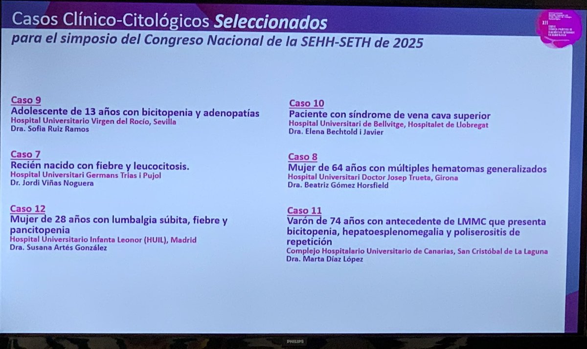 En la reunión de los pasados dos días se presentaron 12 fabulosos casos. Felicidades a los autores de los 6 casos seleccionados para presentar en el congreso SEHH-SETH 2025 <a href="/sehh_es/">@sehh_es</a>!