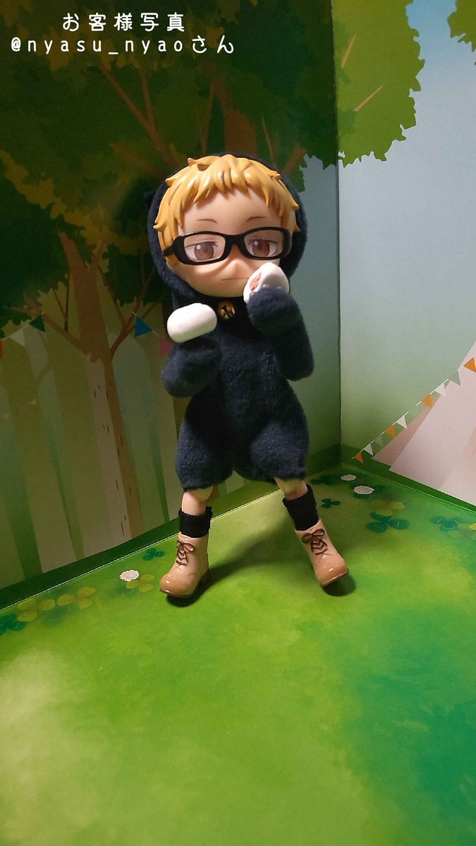 もぐもぐ🐼✨
育ち盛りは食べ盛り！
#ねんどろいどどーる にもピッタリサイズ

リスの手仕事さん
1/12サイズ ミニチュアフード 
肉まん2個入り 880円
g-zero.shop-pro.jp/?pid=184961299