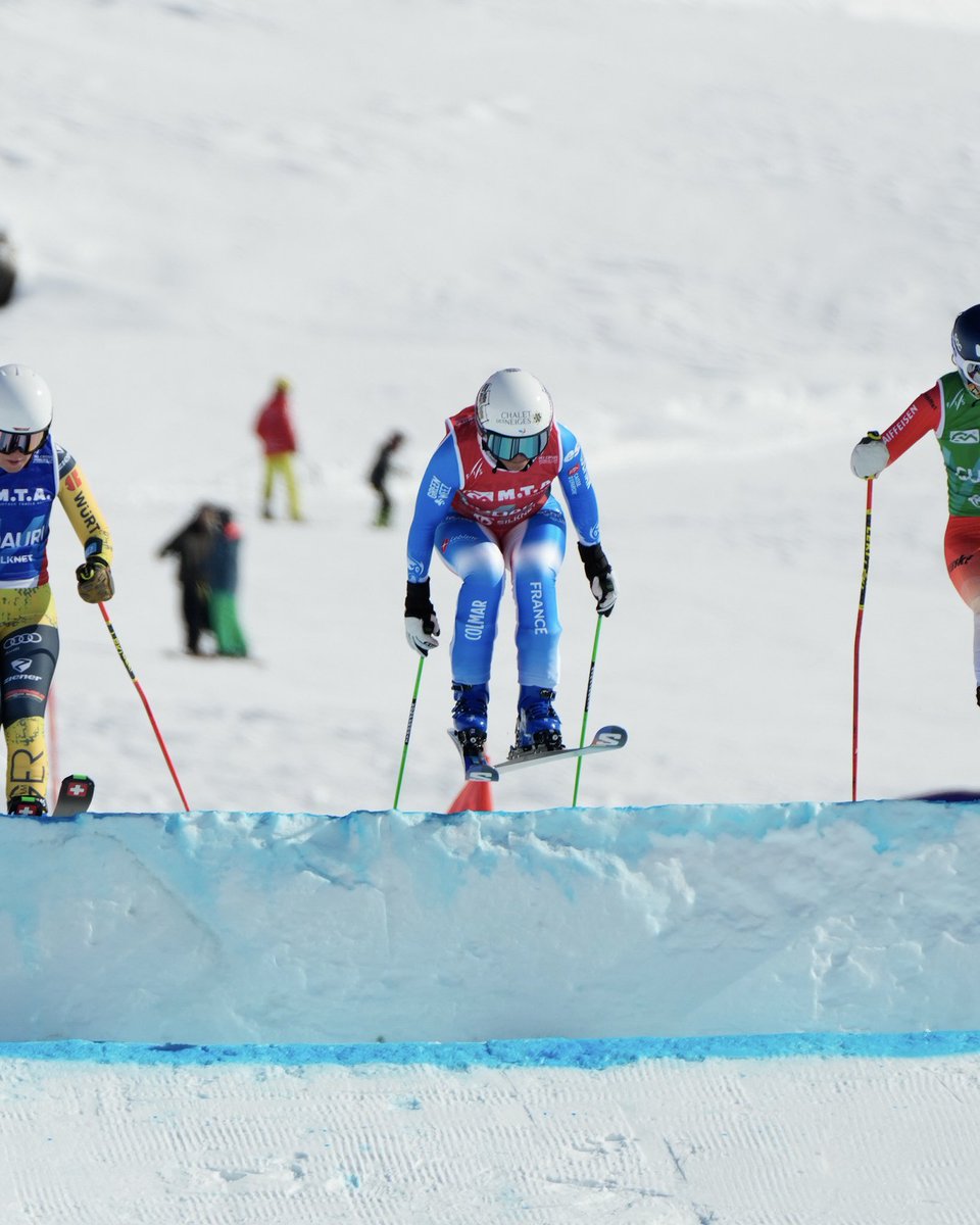 🇫🇷 <a href="/MarielleBerger/">Marielle Berger</a> termine 4️⃣e de l'épreuve de Coupe du monde de ski cross à Gudauri 🇬🇪, au pied du podium. 
 
Youri Duplessis-Kergomard s’impose en petite finale et termine à la 5️⃣e place. 👊🏼
 
📸 Agence Zoom