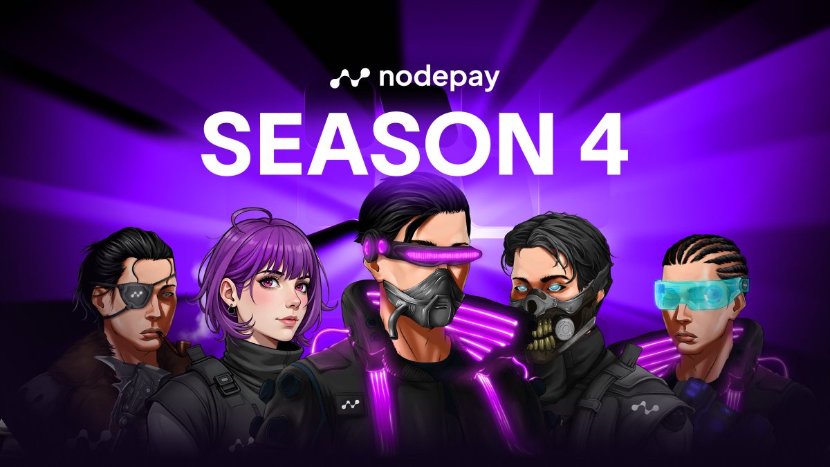 Season 4 Starts Now ✅

New season. New opportunities. New ways to earn.