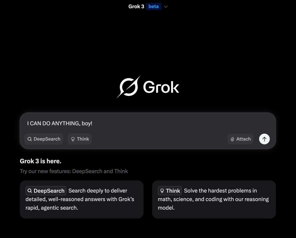 thisguyknowsai's tweet photo. Grok 3 is free and insanely powerful.

But 99% of people are using it wrong.

Here are 10 prompts to turn it into your personal tutor, researcher, and writing assistant: https://t.co/Ss24Xyi6fO
