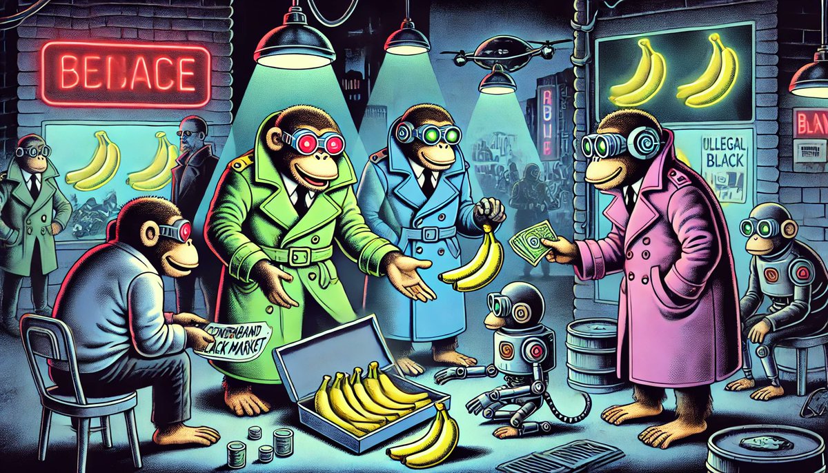 "The last bananas on Earth... worth more than Bitcoin."
#CancelBananas #Bitcoin