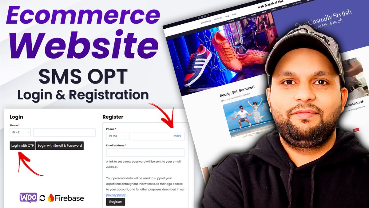 webtechnicaltip's tweet image. Enable OTP Login on Your WordPress E-Commerce Store #WordPress #firebase #ecommerce #otp youtu.be/j8JCTZnC4uo