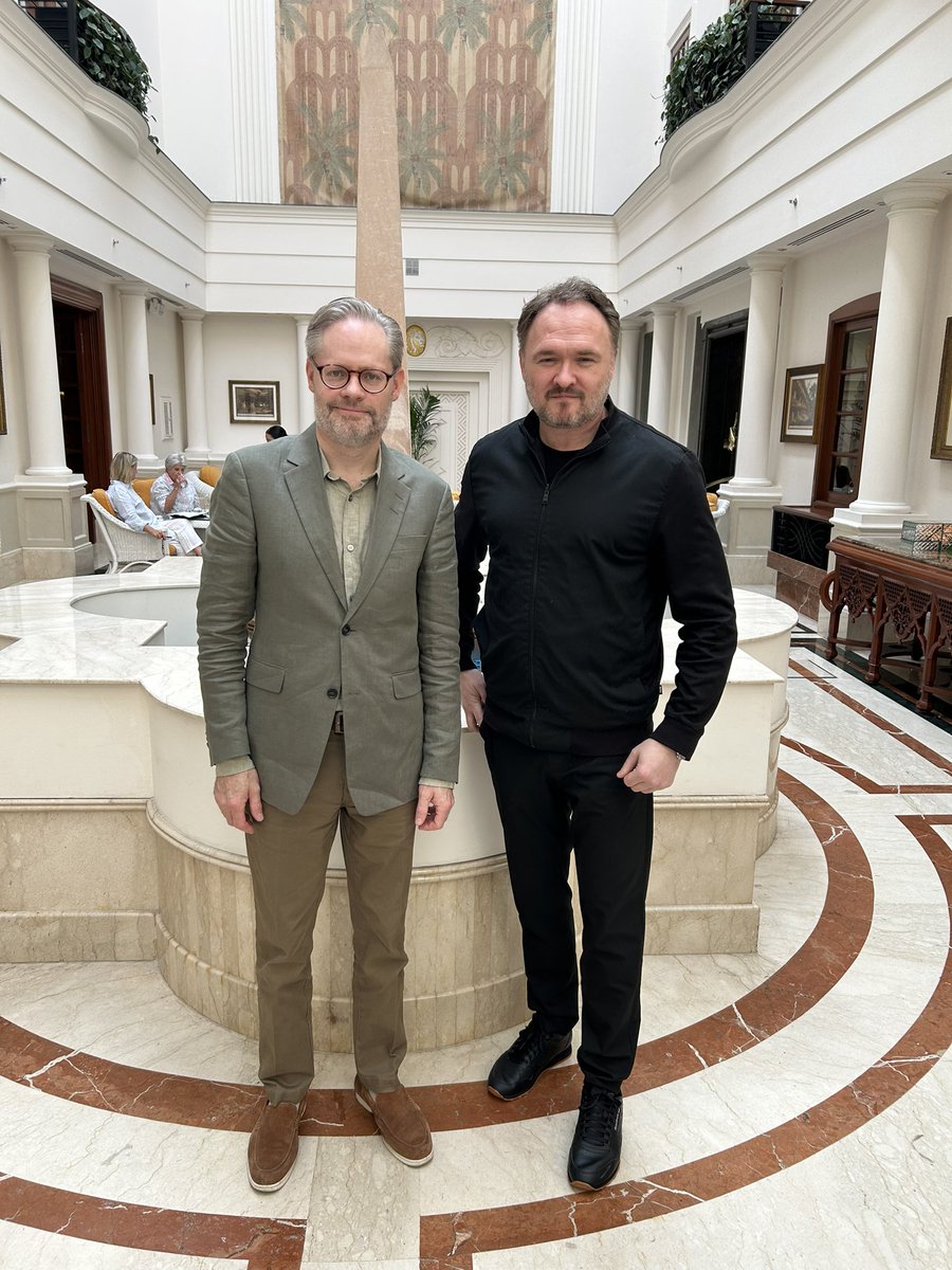 Rasmus A K (@rasmusabikri) on Twitter photo Great catching up with EU Commissioner for Energy & Housing <a href="/DanJoergensen/">Dan Jørgensen</a> in Delhi after the landmark visit of the College of Commissioners this week. EU and India have a strategic interest in deepening their cooperation on energy, including clean hydrogen and offshore wind 🇪🇺🇮🇳 Great catching up with EU Commissioner for Energy & Housing <a href="/DanJoergensen/">Dan Jørgensen</a> in Delhi after the landmark visit of the College of Commissioners this week. EU and India have a strategic interest in deepening their cooperation on energy, including clean hydrogen and offshore wind 🇪🇺🇮🇳