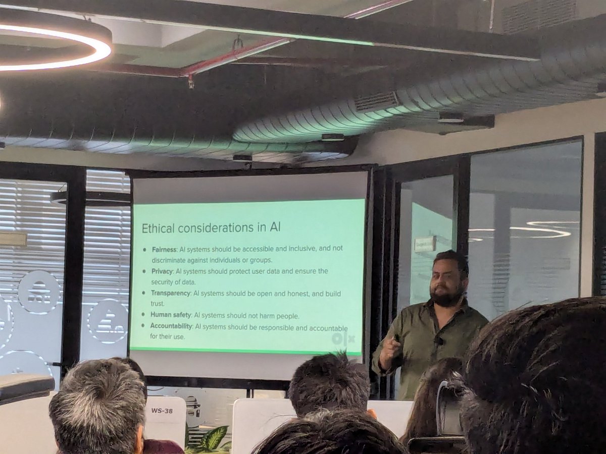 vishalxsehgal's tweet image. Great insights by Dr. Sherin Zafar shed light on ethical issues in Blockchain &amp;amp; IoT, while Hitesh Das discussed the societal impact of @OLX_India #GenAI #Blockchain #EthicsInTech #IoT