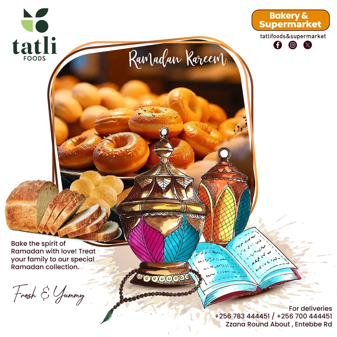 Tatli Foods: Bakery & Supermarket tweet media