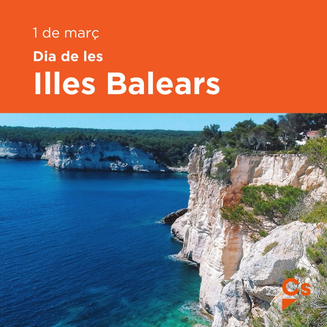 Avui celebrem el cor blau de la Mediterrània: Mallorca, Menorca, Eivissa i Formentera. 💙

Per la nostra història, per la nostra cultura i per les nostres tradicions: feliç Dia de les Illes Balears!

#DiaIllesBalears2025