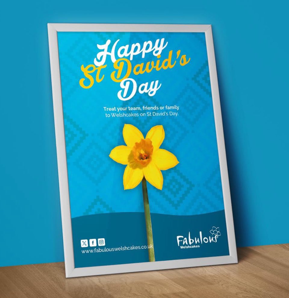 Happy St David’s Day! / Dydd Gŵyl Dewi Hapus! 🏴󠁧󠁢󠁷󠁬󠁳󠁿

Celebrate with some Fabulous Welshcakes today! 

Pop into our Castle Arcade and Cardiff Bay shops and pick up our flavours of the day:
• Traditional 
• Milk Chocolate 
• Apple &amp; Cinnamon

#stdavidsday #happystdavidsday