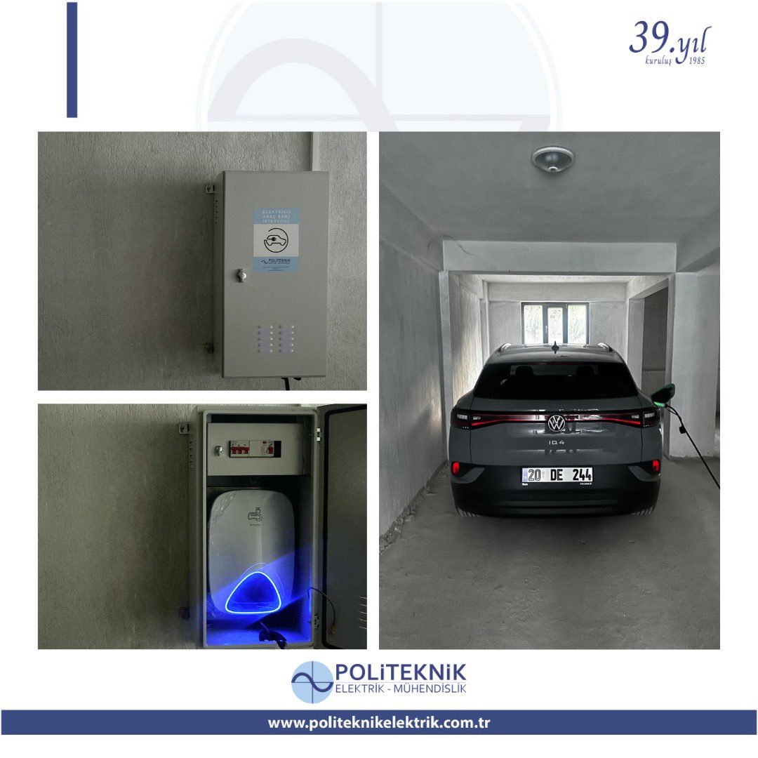 politeknikelk's tweet image. AC Elektrikli Araç Şarj Cihaz kurulumları
Elektrik dağıtım şirketleri ile bağlantılı abonelik güncellemeleri ile alt ve üst yapı anahtar teslim çalışmalarımız.

#schneider #wallbox #evwallbox #11kwwallbox #22kwwallbox #elektrik #altyapi #ustyapi #politeknikelektrik