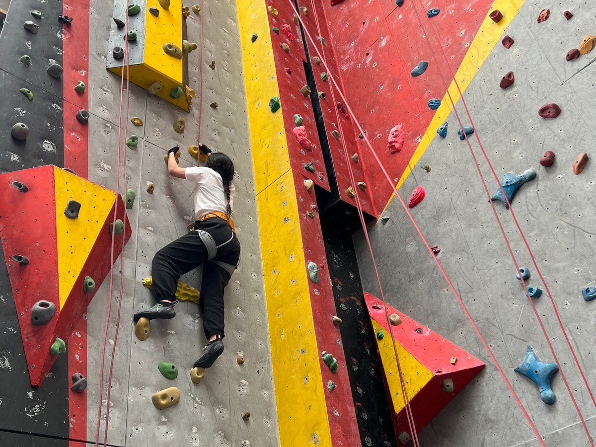 vitabiotics's tweet image. Looking for a fun way to challenge yourself? Wall climbing is the perfect mix of adventure and exercise 🧗💪

#FunActivity #WallClimbing #TrySomethingNew