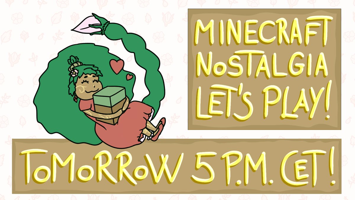 Hi EveryBerries! 🌸🌿
I'm back and ready to continue, now with our Minecraft adventures! ❤