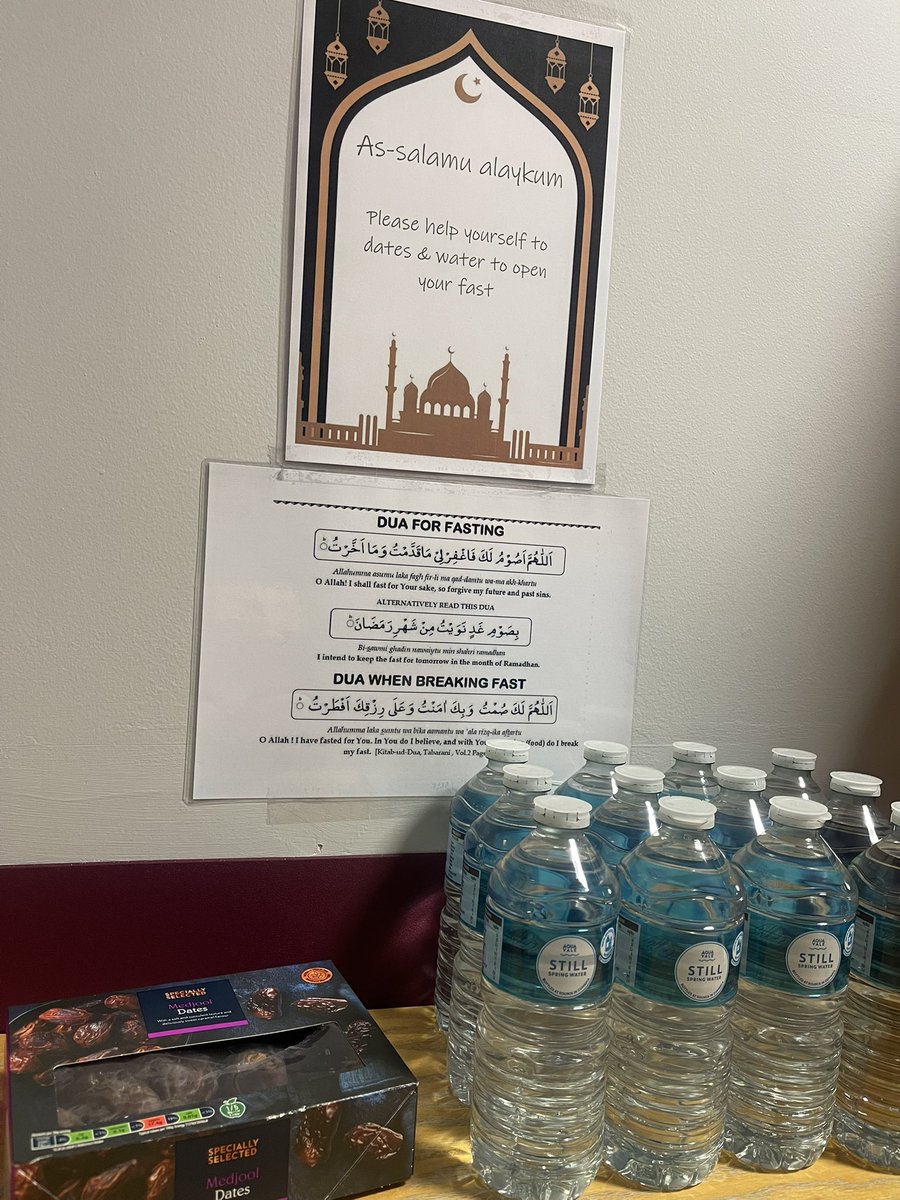 Sophie Coxon (@sophiecoxonx) on Twitter photo Ramadan Mubarak to my family, friends & colleagues 🌙☪️ On Saxon we have our own dedicated area to open your fast with dates & water 💜 <a href="/PennineCareNHS/">Pennine Care NHS FT</a> Ramadan Mubarak to my family, friends & colleagues 🌙☪️ On Saxon we have our own dedicated area to open your fast with dates & water 💜 <a href="/PennineCareNHS/">Pennine Care NHS FT</a>