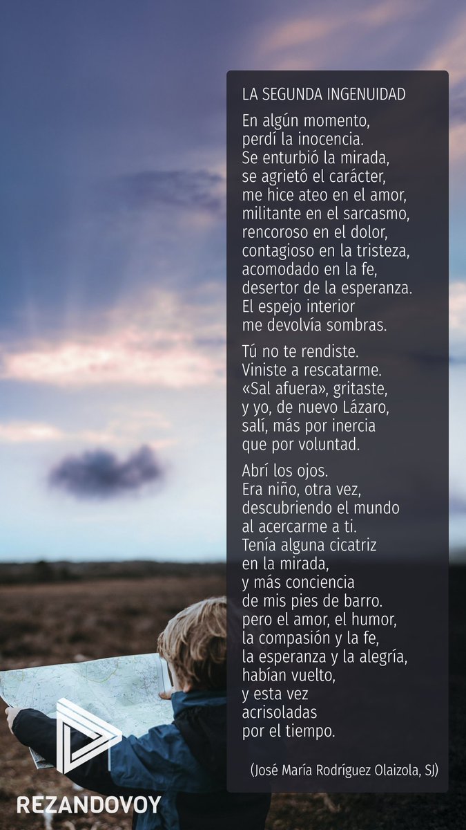 Hoy Jesús te propone recuperar la mirada asombrada que tuviste cuando eras un niño.