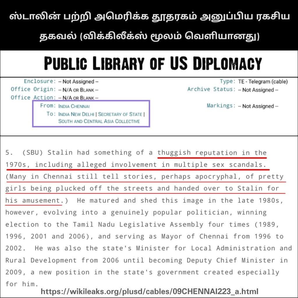 ThevanKaruppan's tweet photo. @Sundara10269992 அப்ப இவன் #thuggish #reputation #sexscandal புகழ் மொதலமைச்சர் தெலுங்கர் ஸ்டாலினிடம் சிக்கியது சிறந்தது அப்படித்தானே https://t.co/XSl4meu3Bd