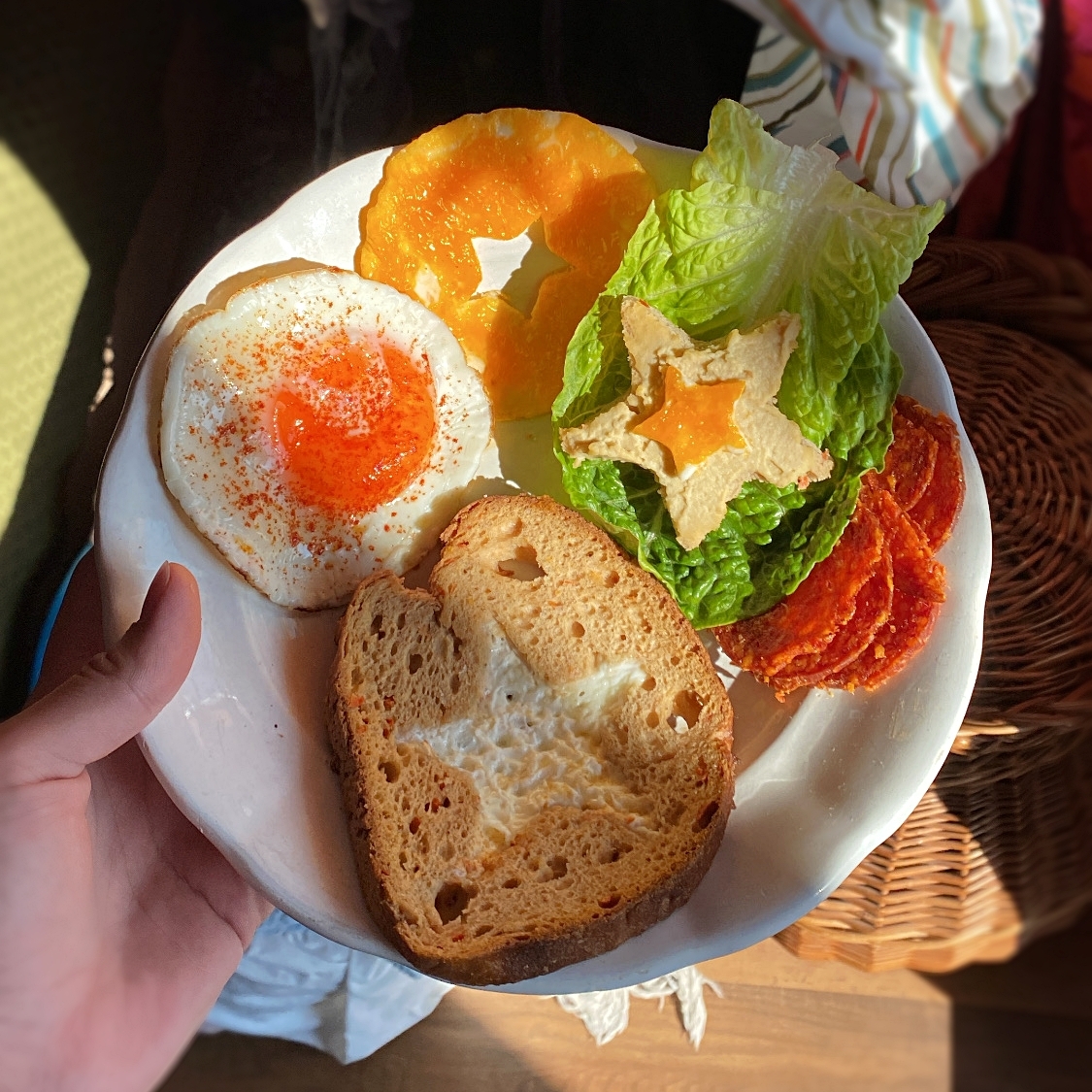 been doing very bad mentally but my gf makes me food like this ❤️‍🩹⭐️