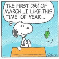 snoopyandfrien6's tweet photo. THE FIRST DAY OF MARCH…I LIKE THIS TIME OF YEAR… https://t.co/PlzMEM8rfu
