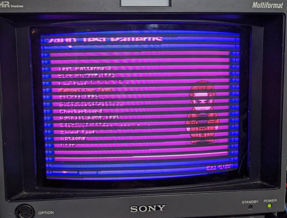 Tonight I attempted a method to add fake scanlines to lumadoub using only i2c commands to try to turn the DACs on and off every line. 

Nope, not gonna happen. It's just not fast enough. Guess I'll have to explore other methods that involve additional components.
