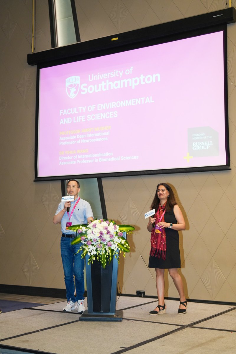 Promote Southampton FELS programs in the China Open Day in Beijing. <a href="/sotonbiosci/">Biological Sciences</a> <a href="/UoSMedia/">University of Southampton News</a> <a href="/unisouthampton/">University of Southampton</a>