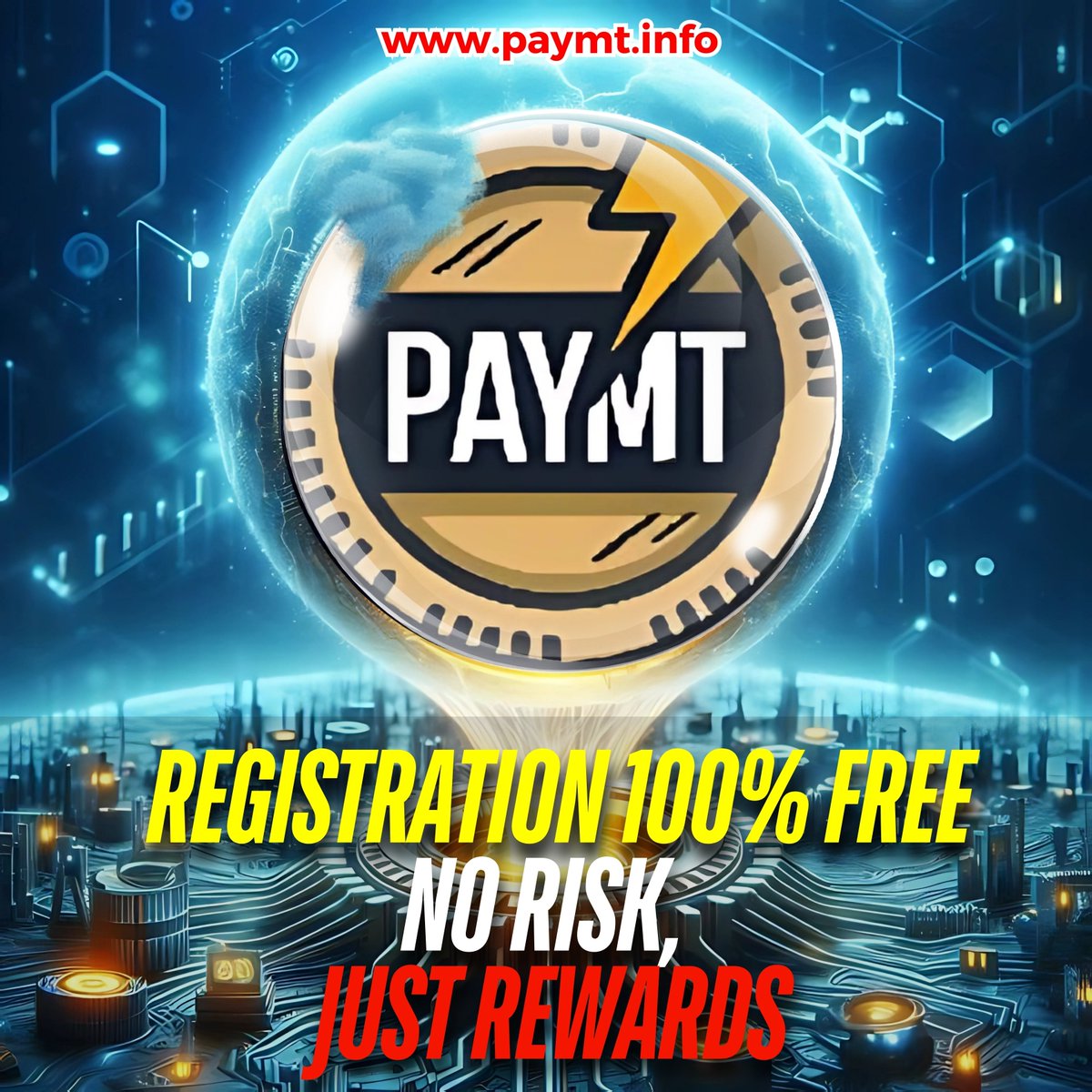 PayMT25's tweet photo. Boost your income through direct referrals.
#PAYMT #Crypto #Blockchain #Cryptocurrency #DecentralizedFinance #InvestSmart #PYT #CryptoTrading #SecureInvestments #FinancialFreedom #CryptoWorld #TokenEconomy #DigitalAssets #BlockchainInnovation #GlobalTrading https://t.co/kEcbsXn80s