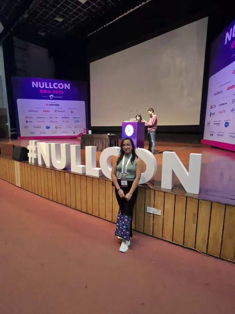 At <a href="/nullcon/">NULLCON</a> Goa 2025, representing <a href="/InfoSecComm/">InfoSec Community</a> @iwcon_ as official community partners ☺️✌️