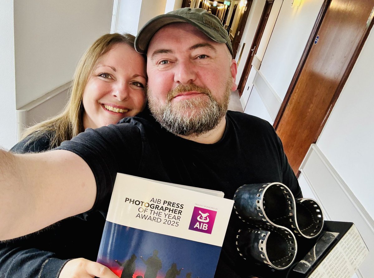 Absolutely over the moon to have been named the AIB Press Photographer of the Year for 2025. Could not have done it without my amazing and beautiful wife Ann and our four daughters. Thanks to Billy and Inpho Photography. Thanks everyone for all the message since last night