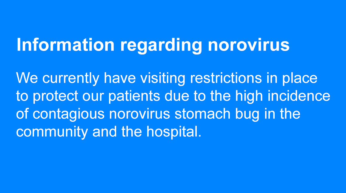The Hillingdon Hospitals (@hillingdonnhsft) on Twitter photo We currently have visiting restrictions in place to protect our patients due to the high incidence of contagious norovirus stomach bug in the community and the hospital.  ow.ly/51Cq50V8Rbz We currently have visiting restrictions in place to protect our patients due to the high incidence of contagious norovirus stomach bug in the community and the hospital.  ow.ly/51Cq50V8Rbz