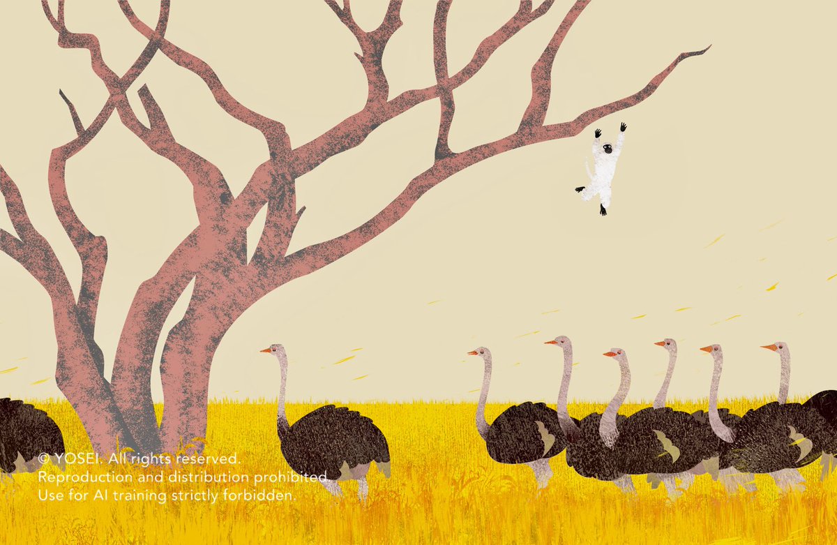 #見た人も無言で黄色の何かを上げる