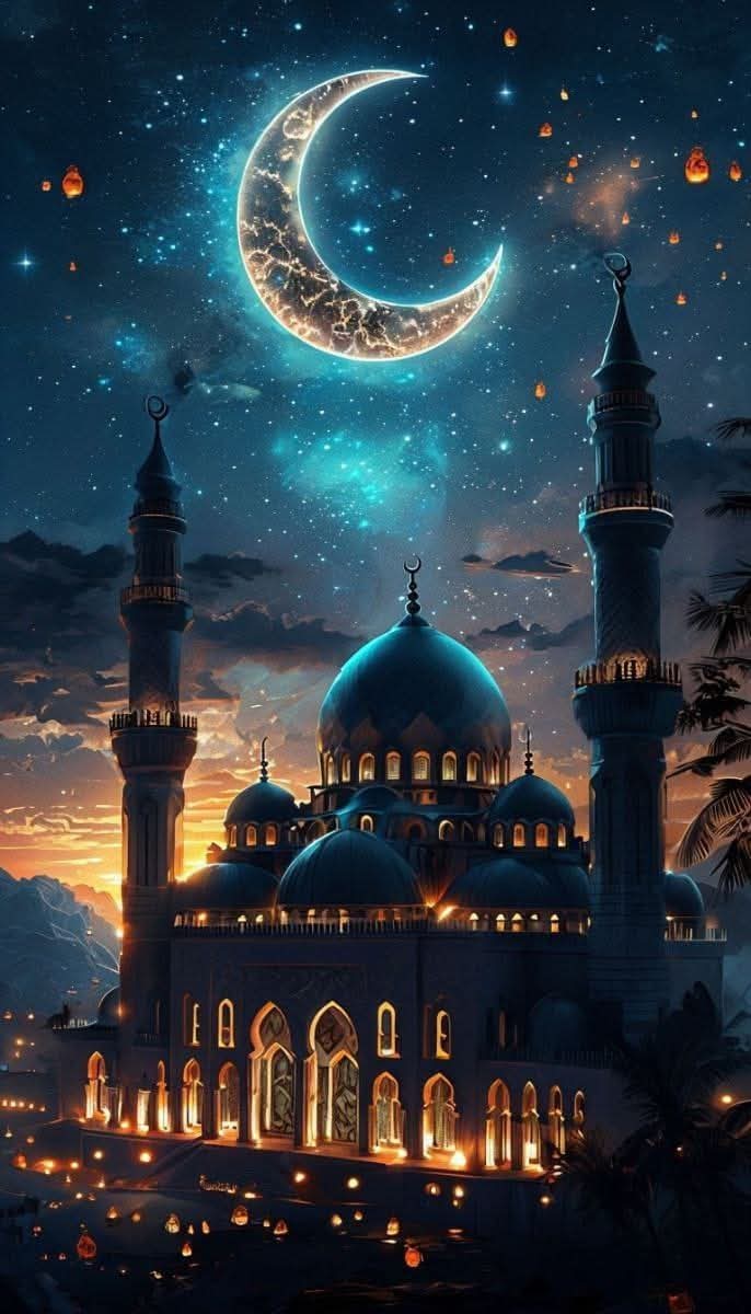 - ثلاثون يوماً 🌙

وتبدأ القصة الجميلة ..
وتسكن السعادة قلوبنا ..
اللَّهُم بلغنا رمضان بلوغ رحمة ومغفرة وعتق من النار ..#رمضان_كريم #صباح_الخير 🌸