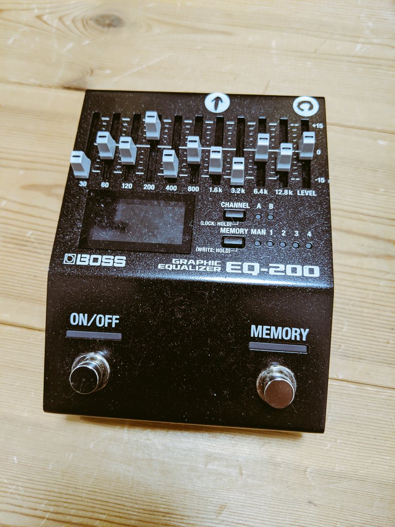 warpage_yu_ki_'s tweet image. #BOSS
#Graphic
#Equalizer
#EQ200
Beyond tube preampのEQを満喫したいって事でボードから離脱👍❤️‍🔥